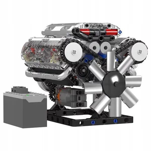 Конструктор Двигун V8 Mould King 535 деталей 7838702 фото