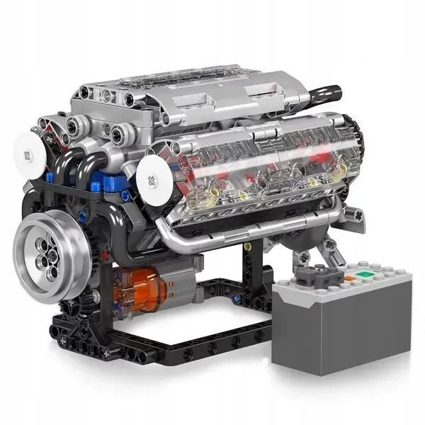 Конструктор Двигун V8 Mould King 535 деталей 7838702 фото