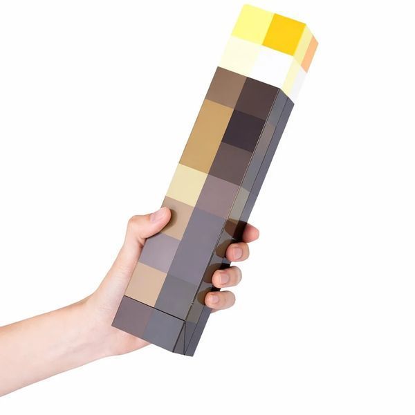 Світильник-нічник факел Minecraft Torch 3.0 LED (7 режимів світіння) 7838719 фото