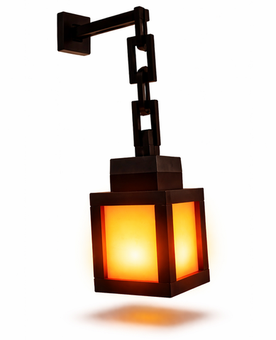 LED ліхтар-нічник Minecraft на ланцюгу на акумуляторі 16 кольорів 00091 фото