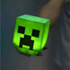 Світильник-нічник Minecraft Creeper LED зі звуковим ефектом (на акумуляторі) 00094 фото 3