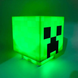 Світильник-нічник Minecraft Creeper LED зі звуковим ефектом (на акумуляторі) 00094 фото 4